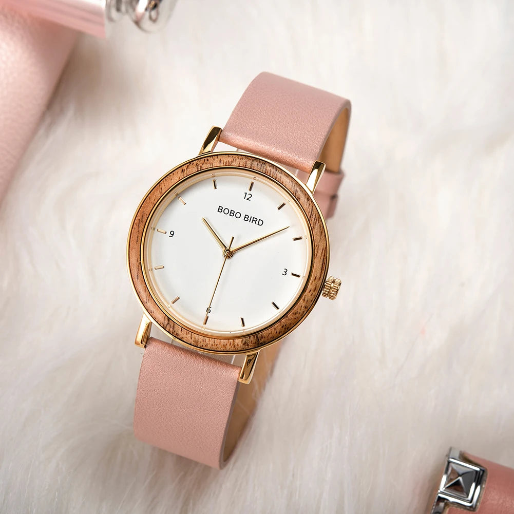 Watch Women Часы Женские Quartz Wristwatch Female Stainless Steel Ultra-Thin Japan Movement Gift Box Dropshipping OEM