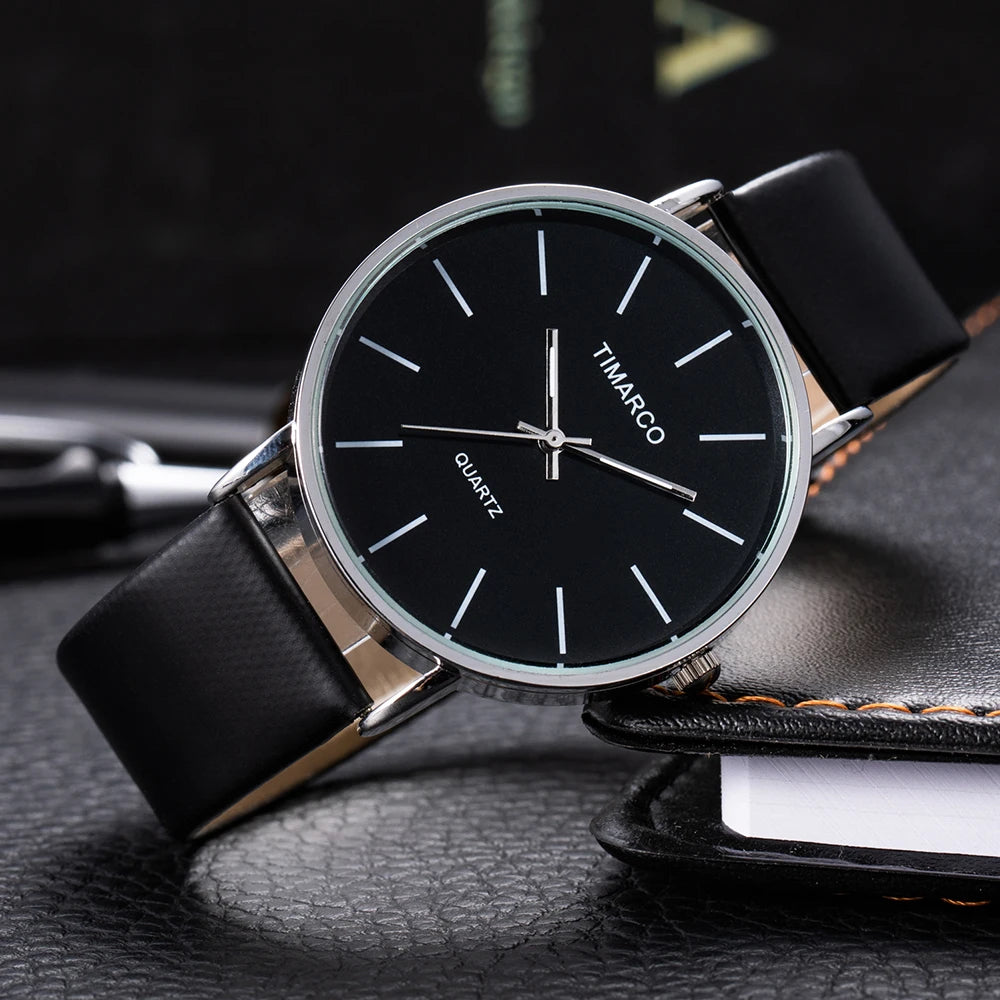 Simple Style White Leather Watches Women Fashion Watch Minimalist Ladies Casual Wrist Watch Female Quartz Clock Reloj Mujer 2025