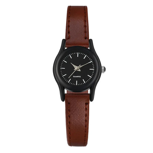 Couples Watches Men'S Watches Leather Wrist Watch Men Woman Quartz Watch Daily Business Office Hand Jewelry Accessories Gift