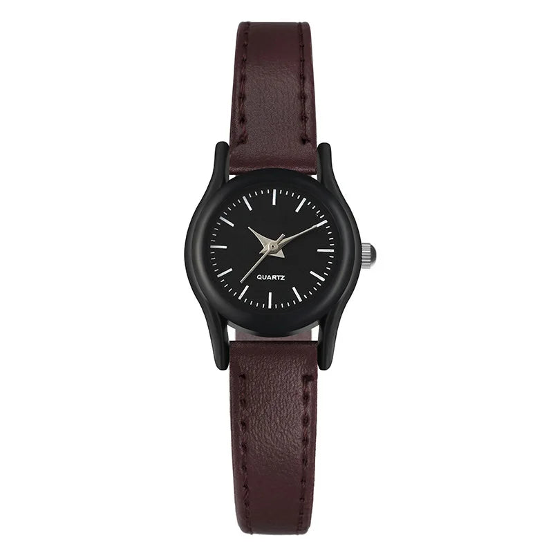 Couples Watches Men'S Watches Leather Wrist Watch Men Woman Quartz Watch Daily Business Office Hand Jewelry Accessories Gift